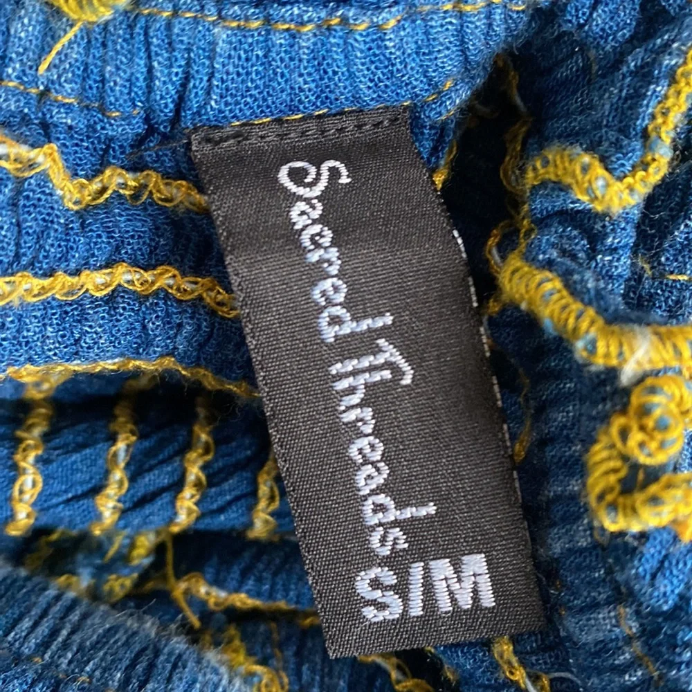 Sacred Threads S/M Off Shoulder Dress - Picture 9 of 10